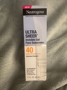 Neutrogena ultra sheer invisible face